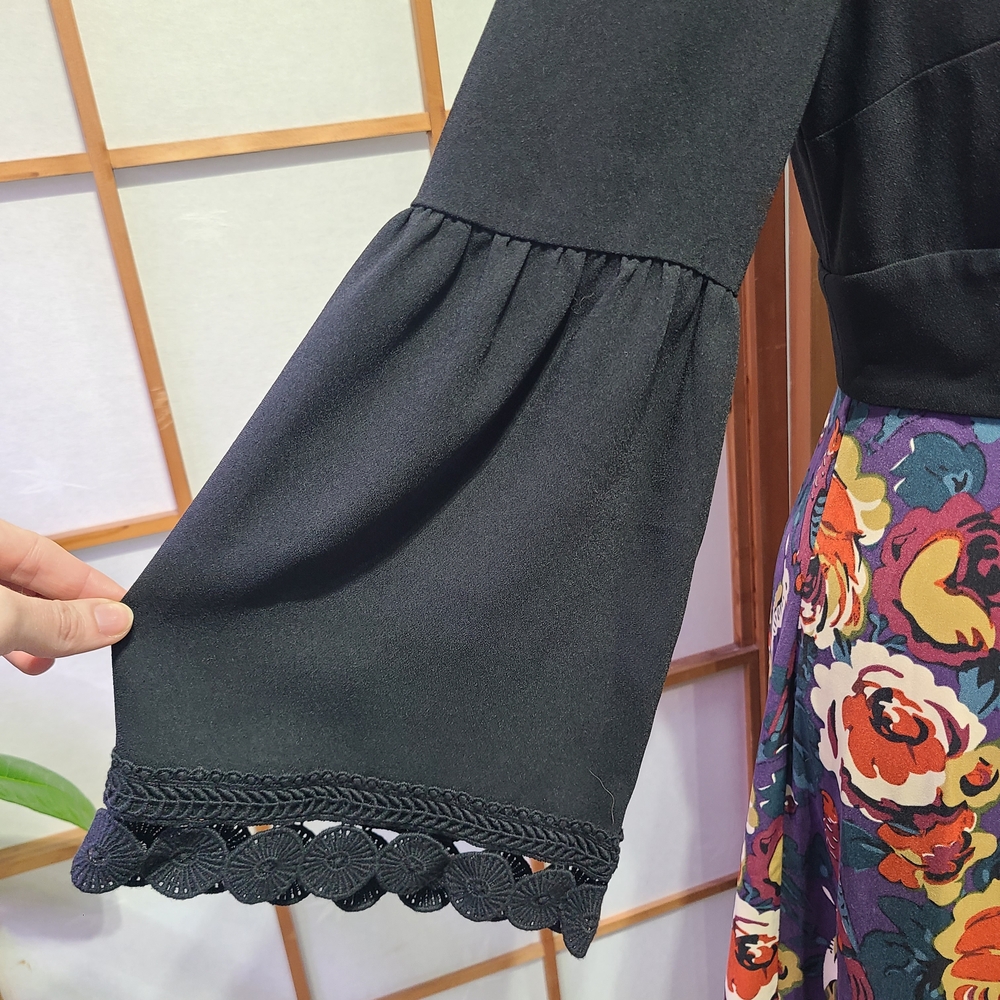 Anna Sui X Modcloth Rooted In Retro Dress - Picture 3 of 6